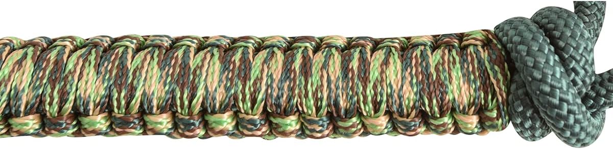 Cashel Camo Braided Rope Nose Halter Greencamo Horse
