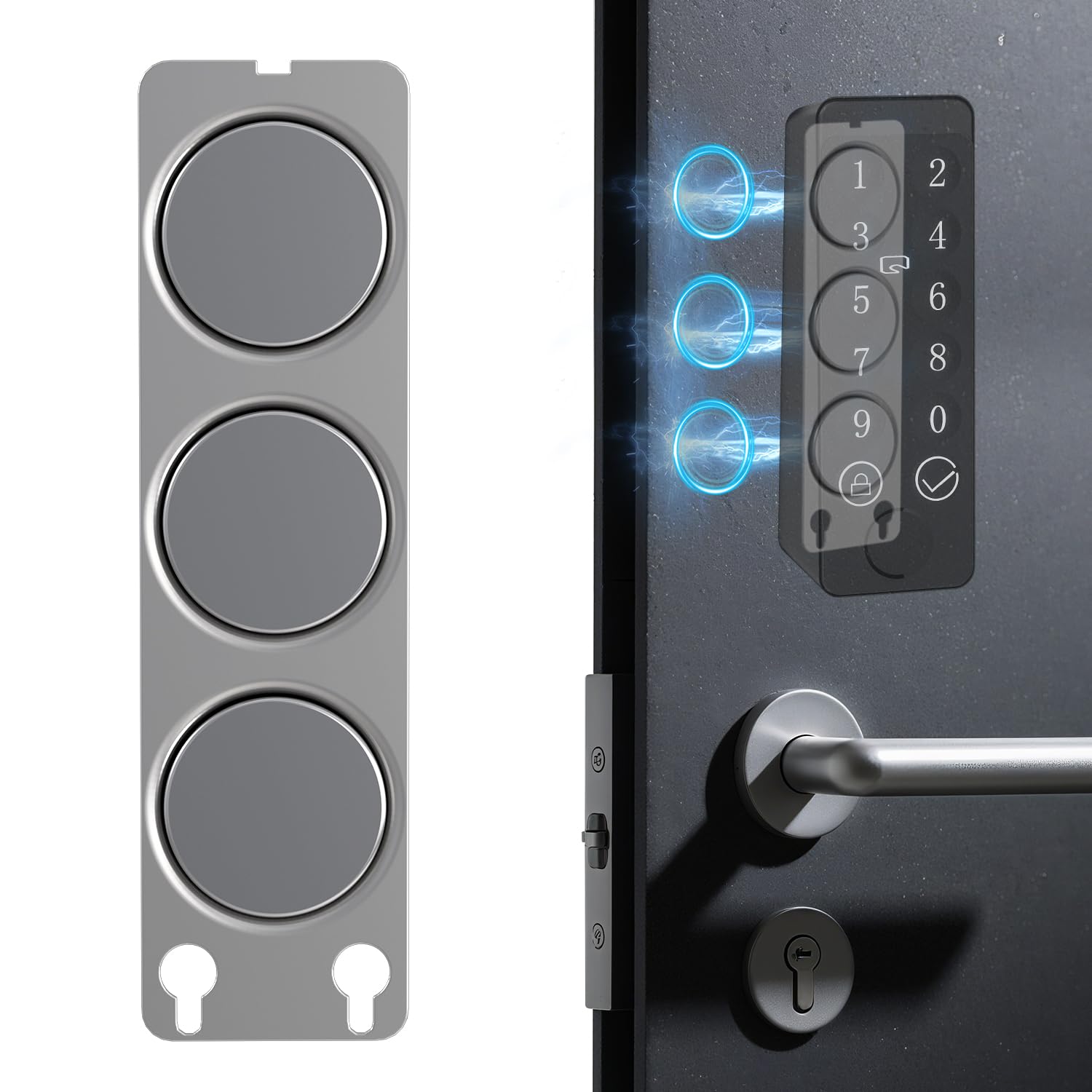 Amazon.co.jp: Kotesoto For switchbot 指紋認証パッド 取付用