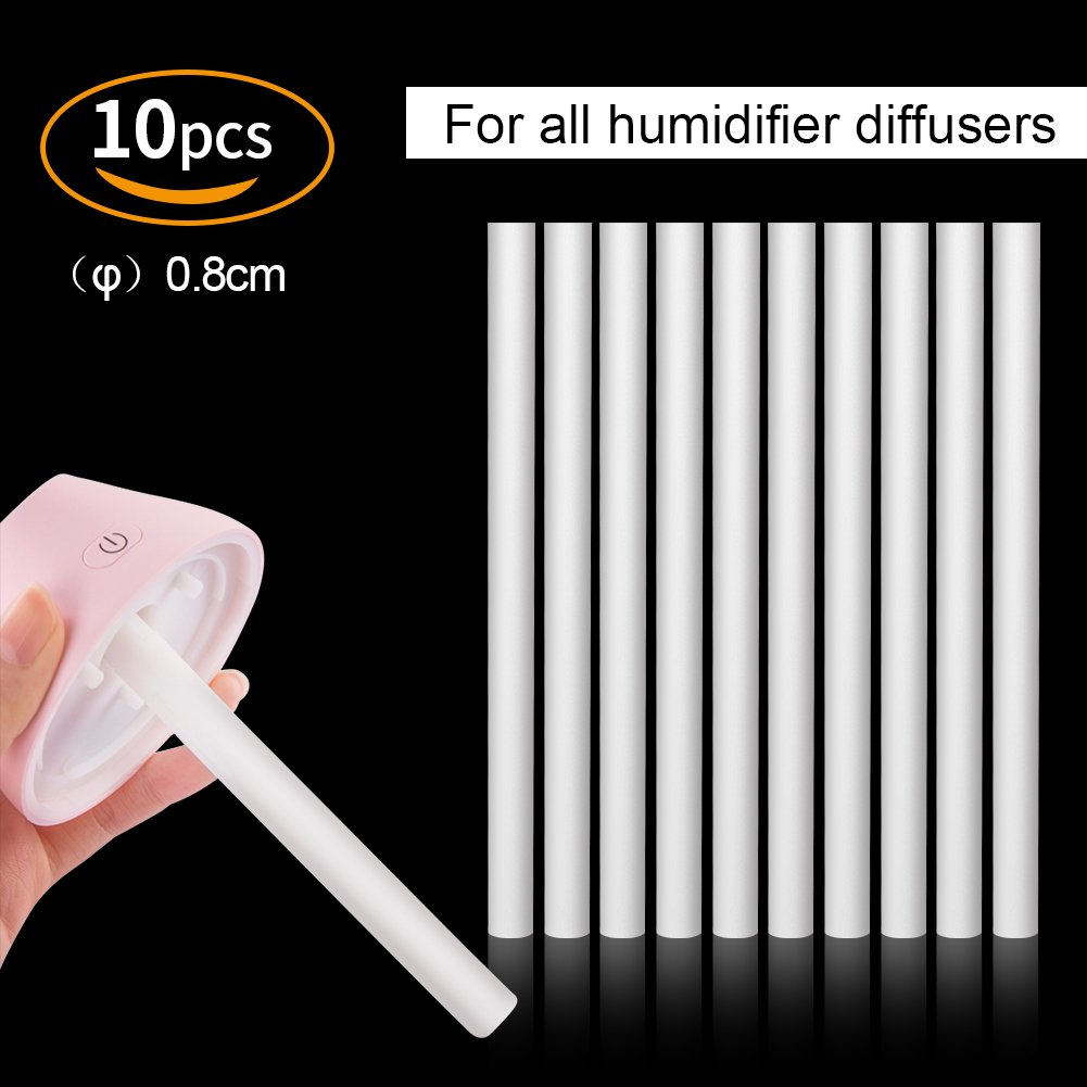 GLOGLOW 10 Stück Befeuchter Luftbefeuchter Filter Ersatzteil Sticks USB GLOGLOW 10 Stück Befeuchter Luftbefeuchter Filter Ersatzteil Sticks USB