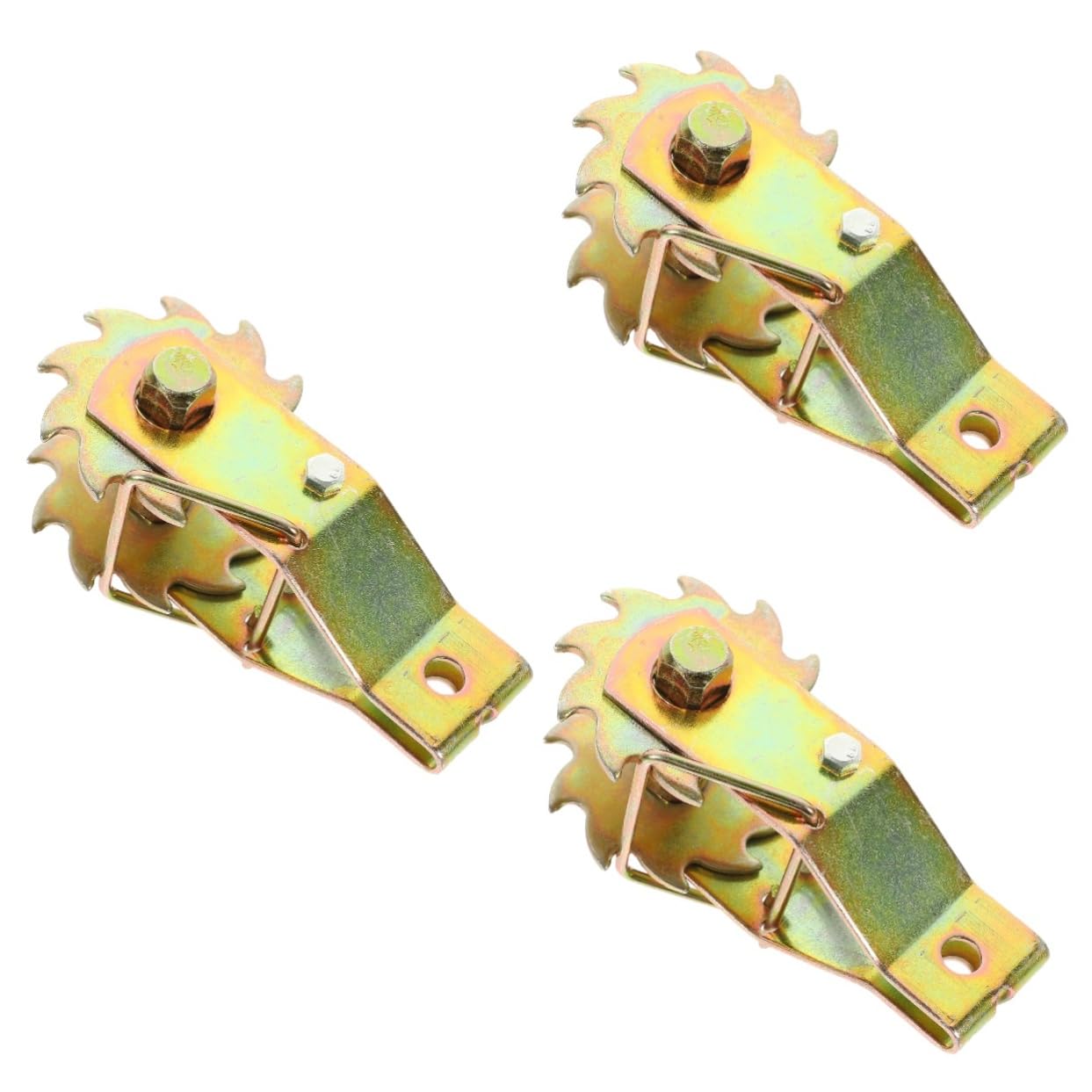 MAGICLULU 3 Pièces Tendeur de Fil tendeur de câble en Acier Grillage tendeur Robuste tendeur de Corde tendeur à Usage intensif tendeurs de Fils métalliques tendeurs de Fils pour clôtures