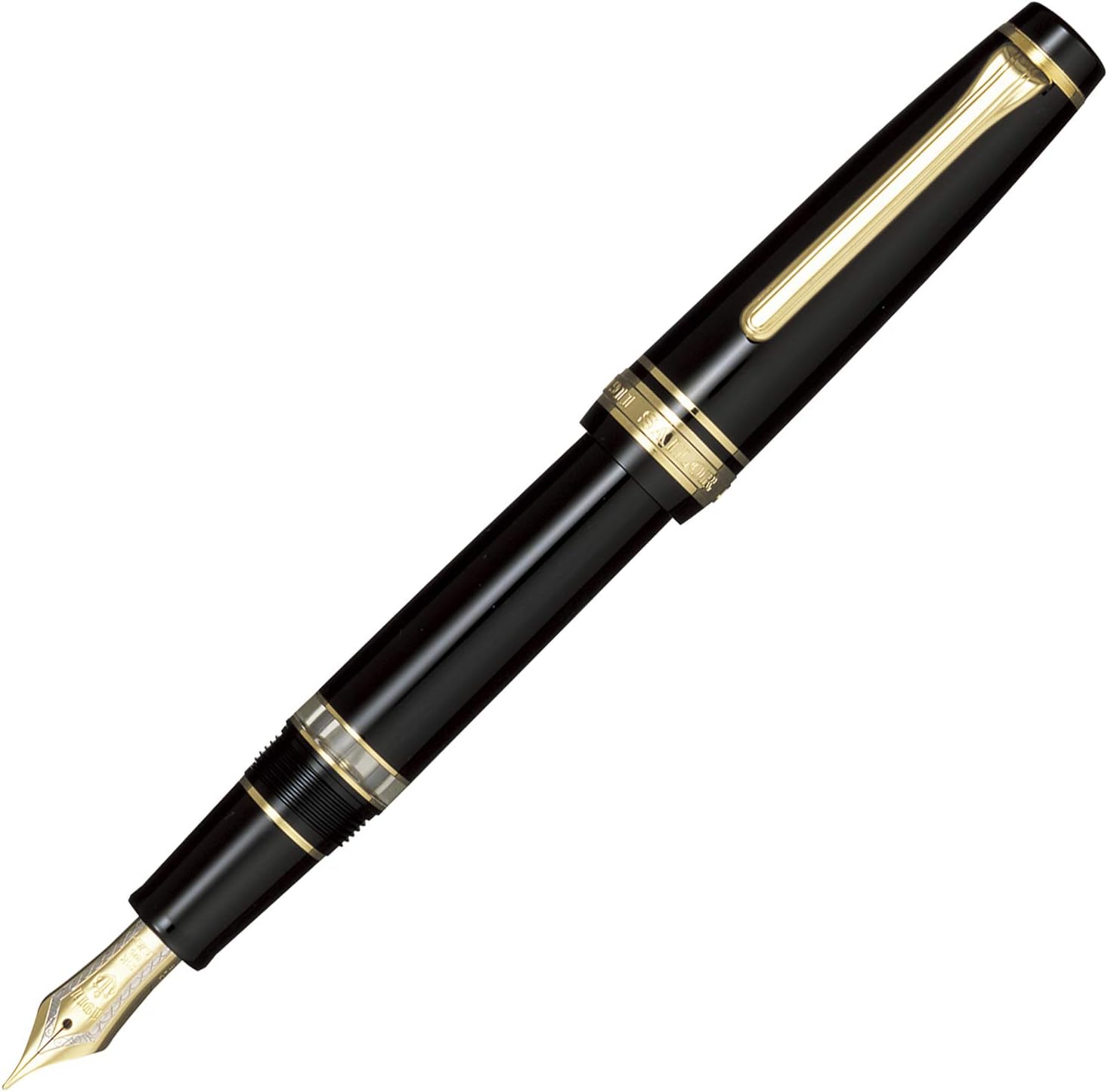 Sailor Pen 万年筆 Professional Gear Rara Black Bold 11-3926-620