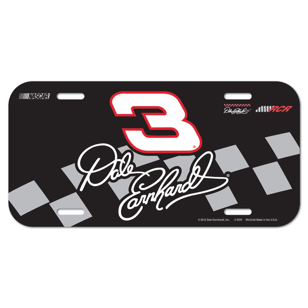 WinCraft NASCAR Dale Earnhardt License Plate