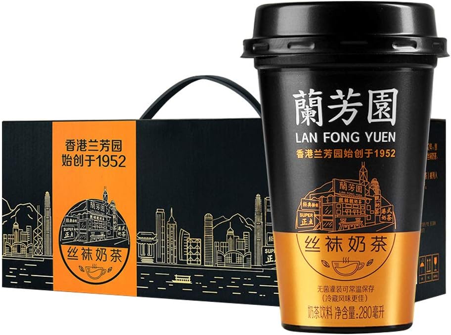 Lan Fong Yuen Hong Kong Style Milk Tea 280ml (15 Cups)