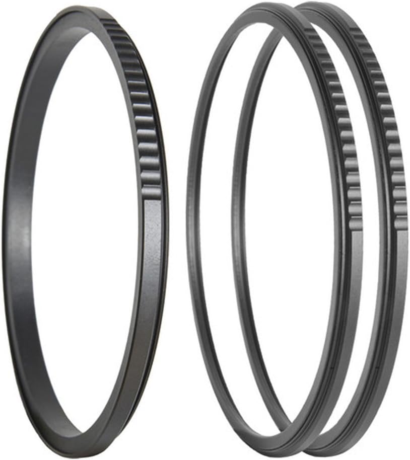 Xume 72mm Lens Thread to XUME Filter Holder Bundle, 2 Holders, Breakthrough Photography 72mm Center-Pinch Lens Cap, 72mm Adapter