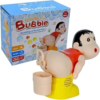 Fart Bubble Machine，Funny Music Automatic Bubble Blower, Portable for Kids,Outdoor Toys for Parties, Birthday, Wedding.