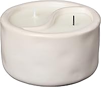 Vista 10 de Paddywax Velas de cerámica Yin Yang rosa polvoriento, 11 onzas