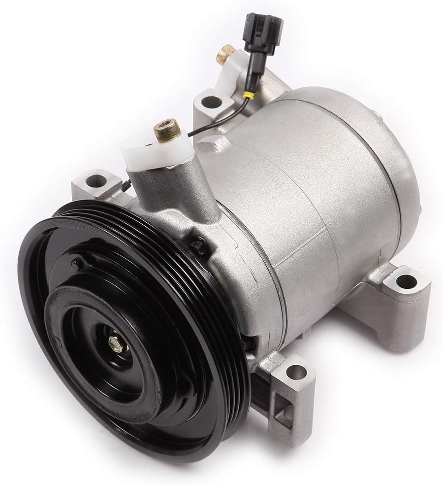 SCITOO AC Compressor fit for Nissan for Frontier 3.3L 1999-2004, Air Conditioning Compressor fit for Nissan for Xterra 3.3L 2000-2004 68428