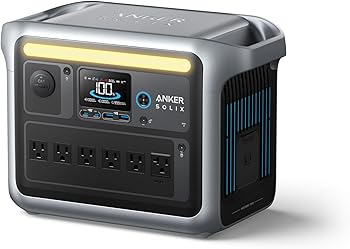This product photo shows the Anker SOLIX C1000 Portable Power Station.