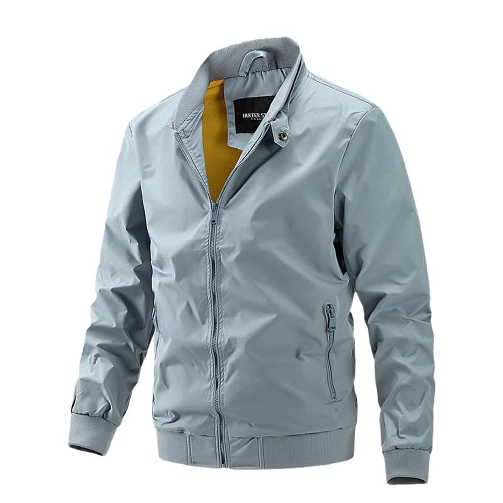 Aoleaky Spring And Autumn Casual Thin Baseball Uniforms Workwear Jackets  Flight Jackets Business Men's Jacket