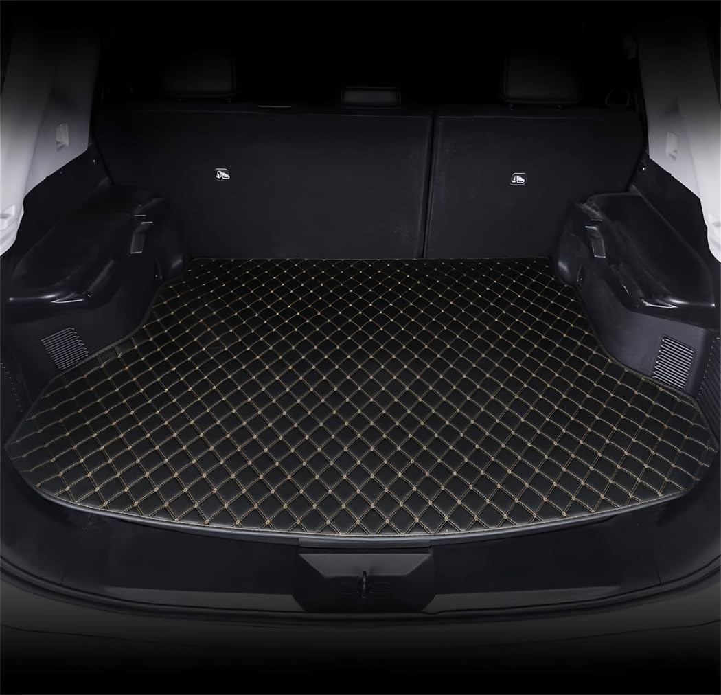 Custom Making Trunk Mats Cargo Mats Fit for 99.9% Sedan SUV All Weather Protection Leather Liners Trunk Mat Cargo Liners (Purple)