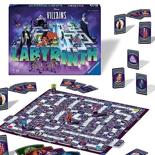 Ravensburger 27271 - Villains Labyrinth - Familienspiel für 2-4 Spieler ab 7 Jahren