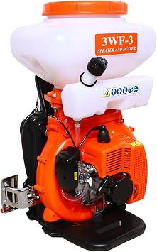 DNYSYSJ Backpack Mosquito Fogger Machine with High Pressure Hose, Outdoor Gasoline Powered Backpack Sprayer, 7500R/Min Fan Speed Leaf Blower Mist Duster for Garden Ranch Farms, H#060