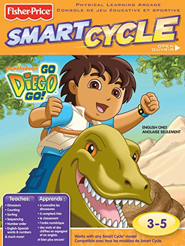 Fisher-Price Smart Cycle [Old Version] Dora, Diego, Dino Software Cartridge