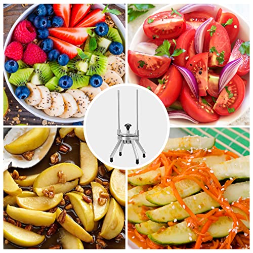 POWLAB Commercial Easy Wedger 8 Wedger Fruit Lime Slicer Cutter Stainless Steel Blade Commercial Vegetable Chopper Dicer Lemon Cutter for Home Bar Restaurant Lemons Limes Tomatoe Potatoe by POWLAB - Image 7