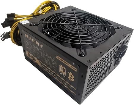 1800W 2000W Bitcoin Mining PSU PC Power Supply Computer Mining Rig 8 GPU ATX Ethereum Coin 12v 6pin Power Supply