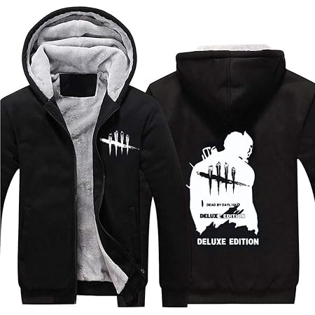 Amazon Jbstuff Dead By Daylight ダイイングライト コスプレ スウェットシャツ ヴェノム パーカー メンズ コート ファスナー 裏起毛 厚い コスチューム 秋冬服 温かい ハロウン イベント クリスマス デッド パーカー トレーナー V2 M コスプレ 仮装 通販