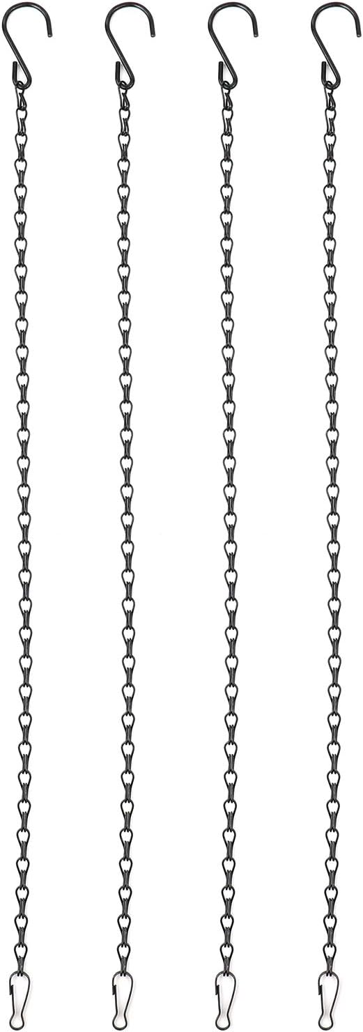 Foraineam 24 Pack 19.7 Inches Hanging Chains Garden Plant Hangers for Bird Feeders, Planters, Billboards, Lanterns and Ornaments - Image 5