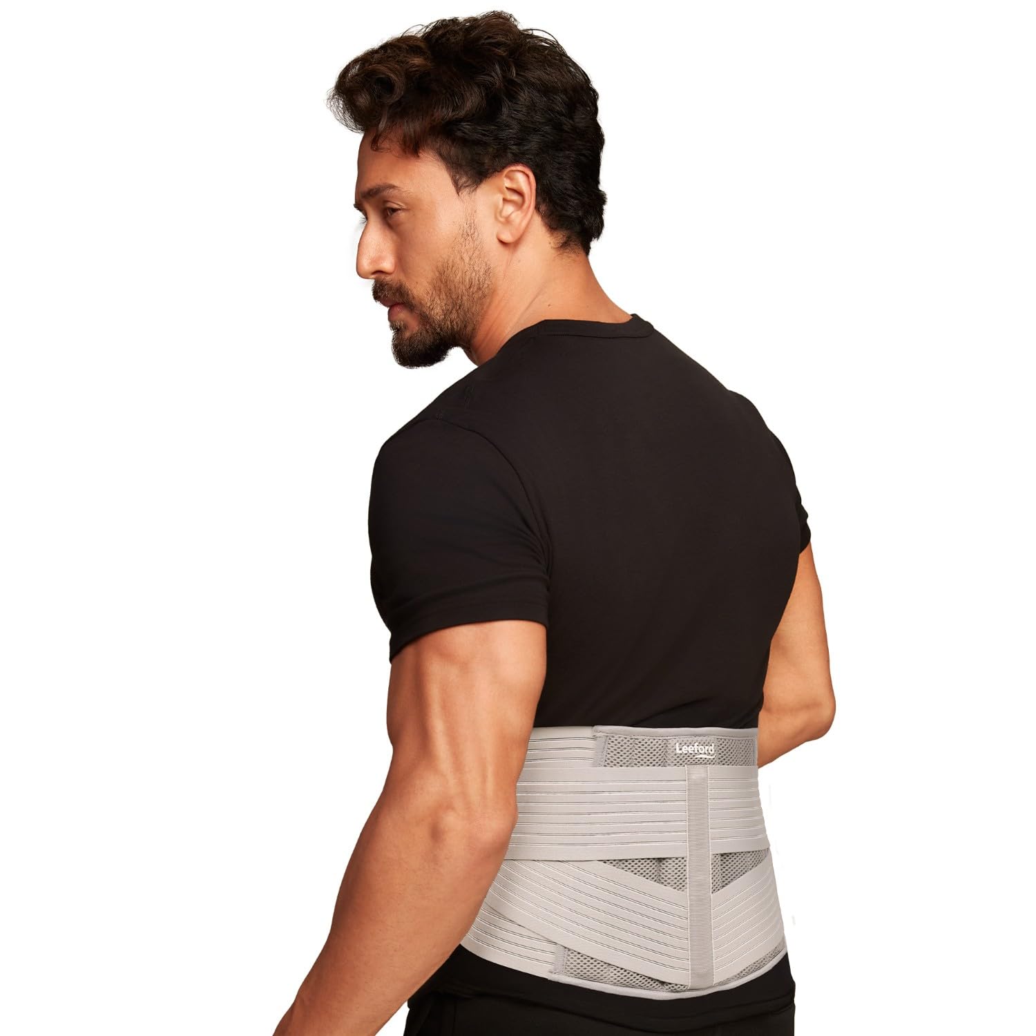 Leeford Lumbo Sacral Support Belt for Back Pain | Relief Waist Belt, Lumbar Support for Men & Women, Comfortable & Adjustable Size S-picture-20