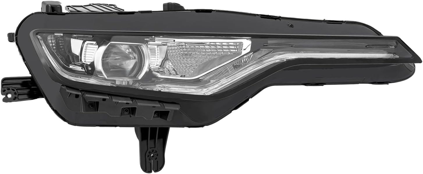 LYNICESHOP For 2019-2024 Chevrolet Camaro SS/1SS/2SS/RS of LED Headlight Assemblies with DRL, Front Passenger Side Headlamp Set (OEM 84756148) (Right Passenger Side)