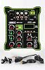 Midex MDX-100 Studio Mixer with Sound Card for Studio Recording 48V Studio Mixer with Phantom Power
