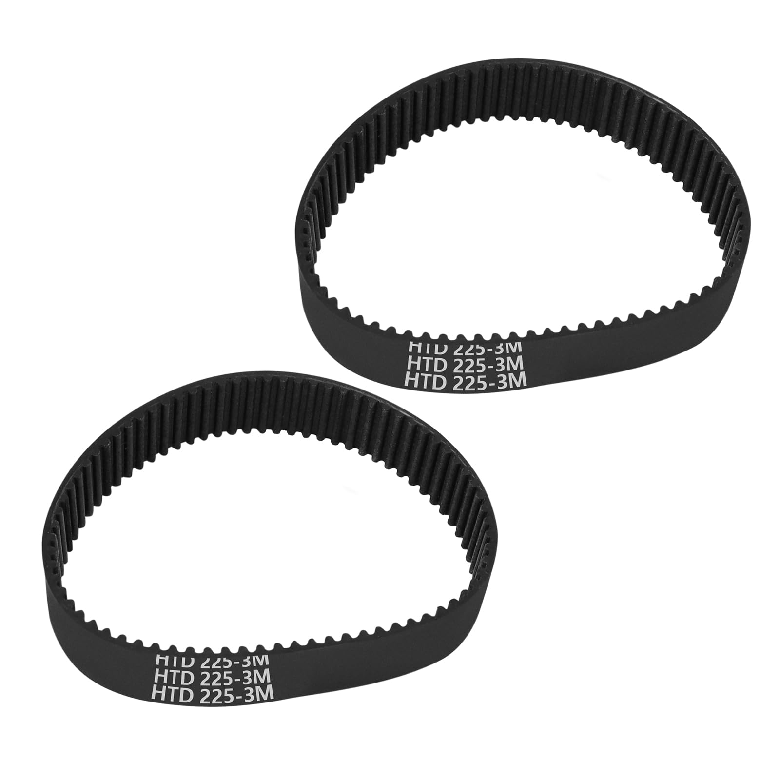 2 Pezzi HTD255-3M Cinghia dentata Antriebsriemen Compatibile con PARKSIDE PEBS 900 / BOSCH PBS75A-GBS75A-GBS75AE / SILVERCREST Smerigliatrici