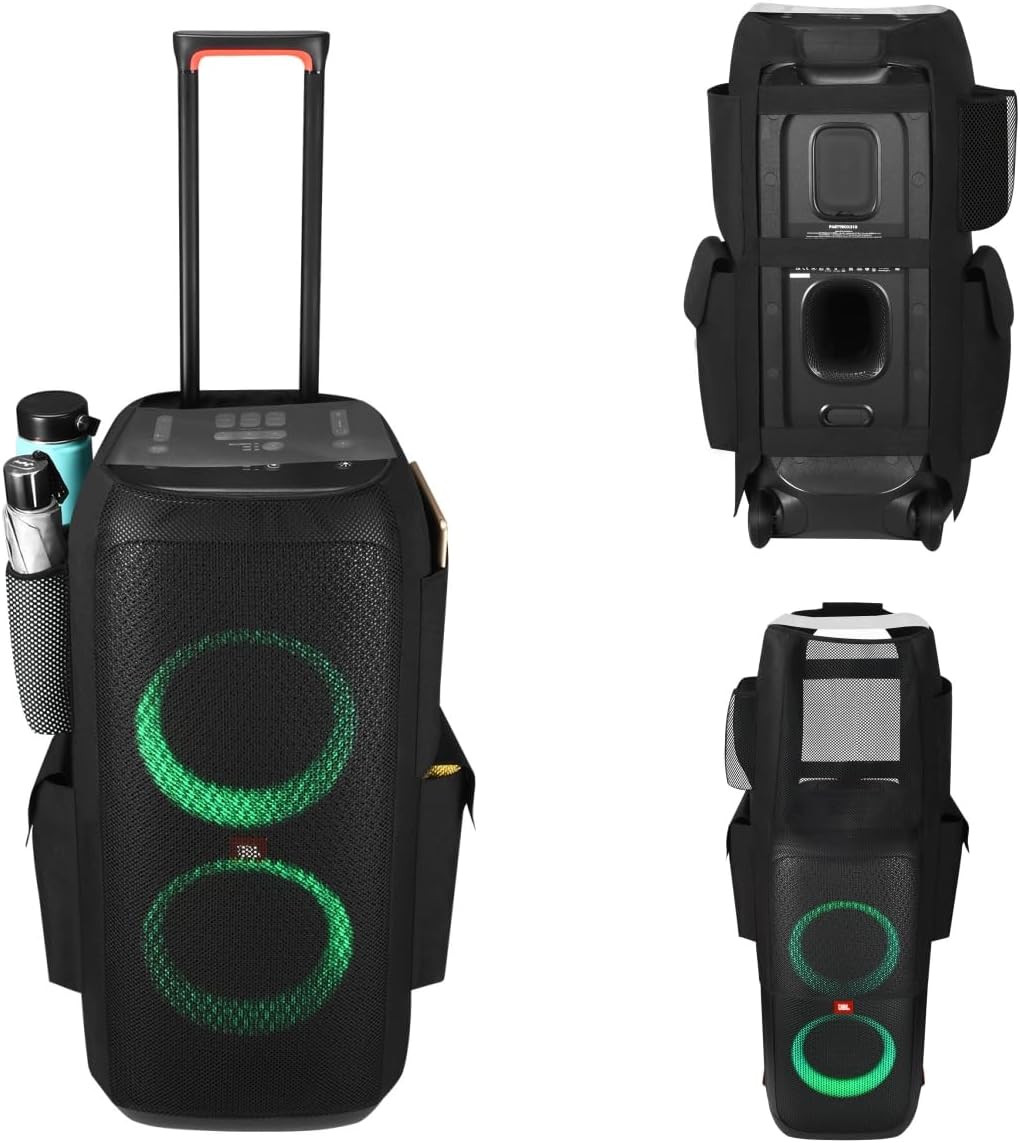 Outdoor KTV Multifunctional Protect for JBL Partybox 310 Wireless Speaker Storage Microphone Audio Cable Large Capacity Street Performance KTV Portable