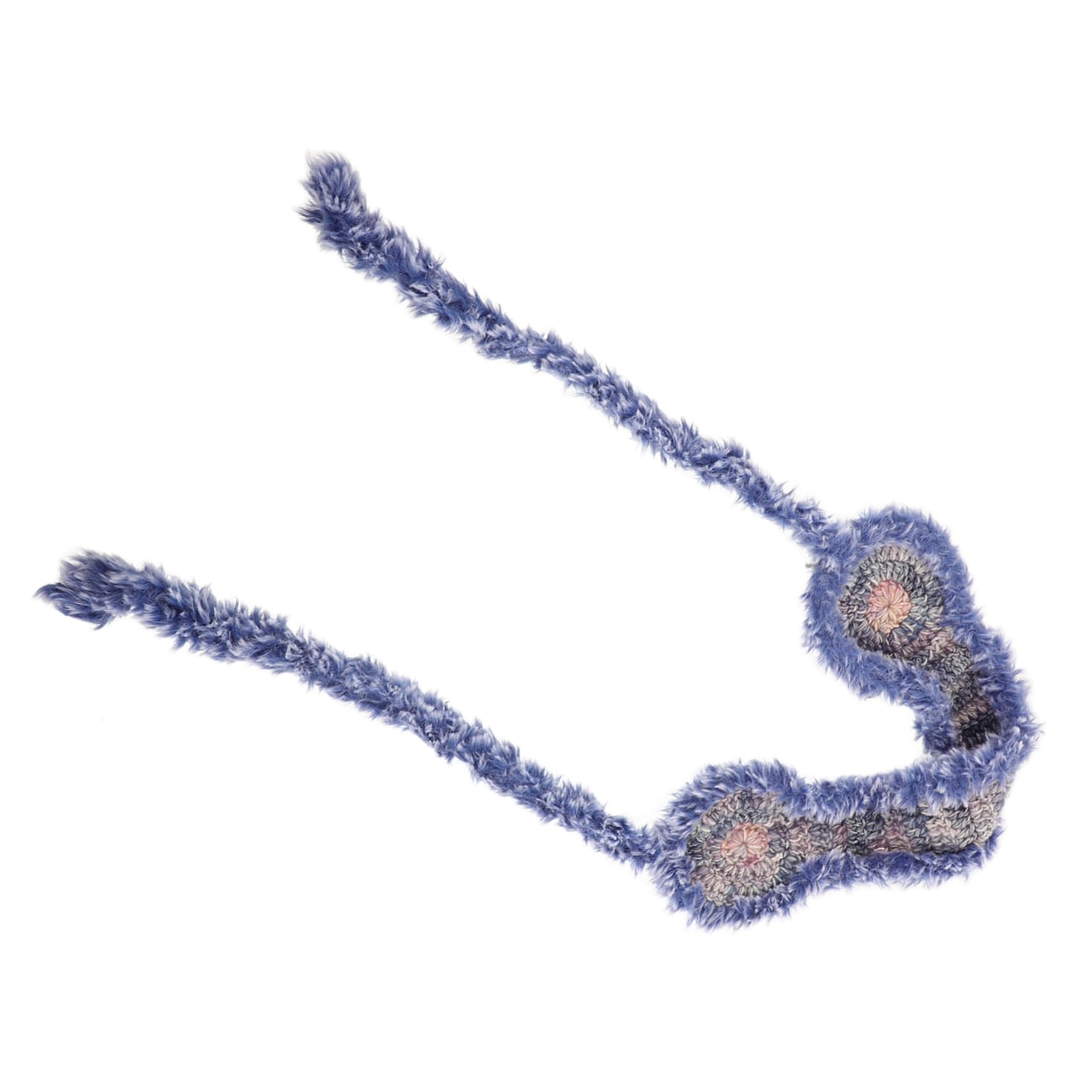 BESPORTBLE Gradient Color Adjustable Ear Muffs for Winter Furry Lining Ear Warmers for Cold Weather Design for Adults Stylish Ear Covers for Women