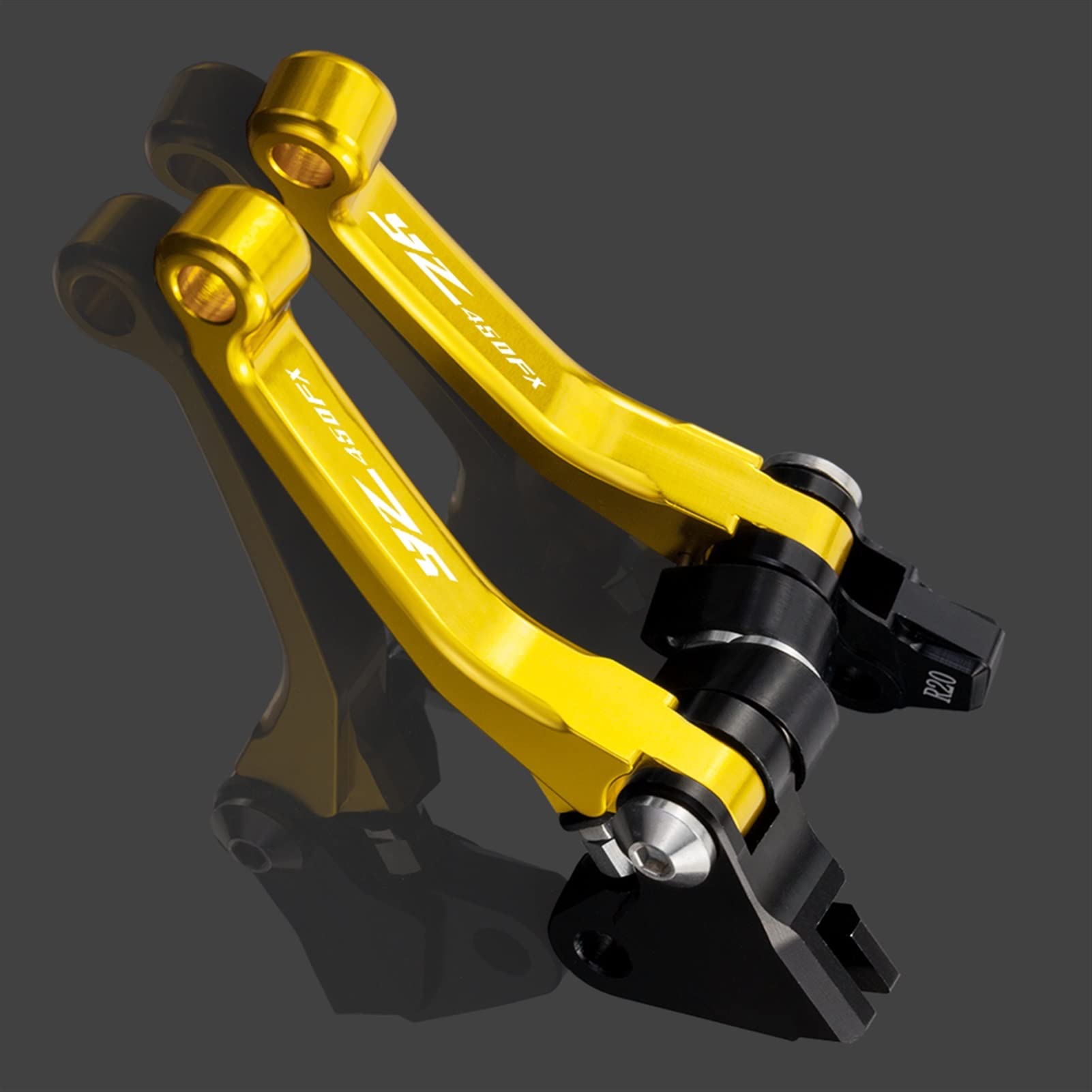 Eruqwkdf Yz450fx 2019-2020 D For Yamaha Yz450fx Wr250f Wr450f Yz 450Fx Wr 250F 450F Wr250 Wr450 Cnc Motorcycle Dirt Bike Pivot Brake Clutch Levers
