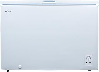HYE Chest Freezer - 299L Capacity, Freestanding Design, White [Energy Class E]