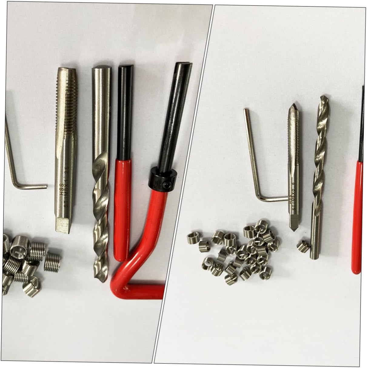 Thread Repairing Tools Kit 30pcs Repair Insert for Car Repair and Insert