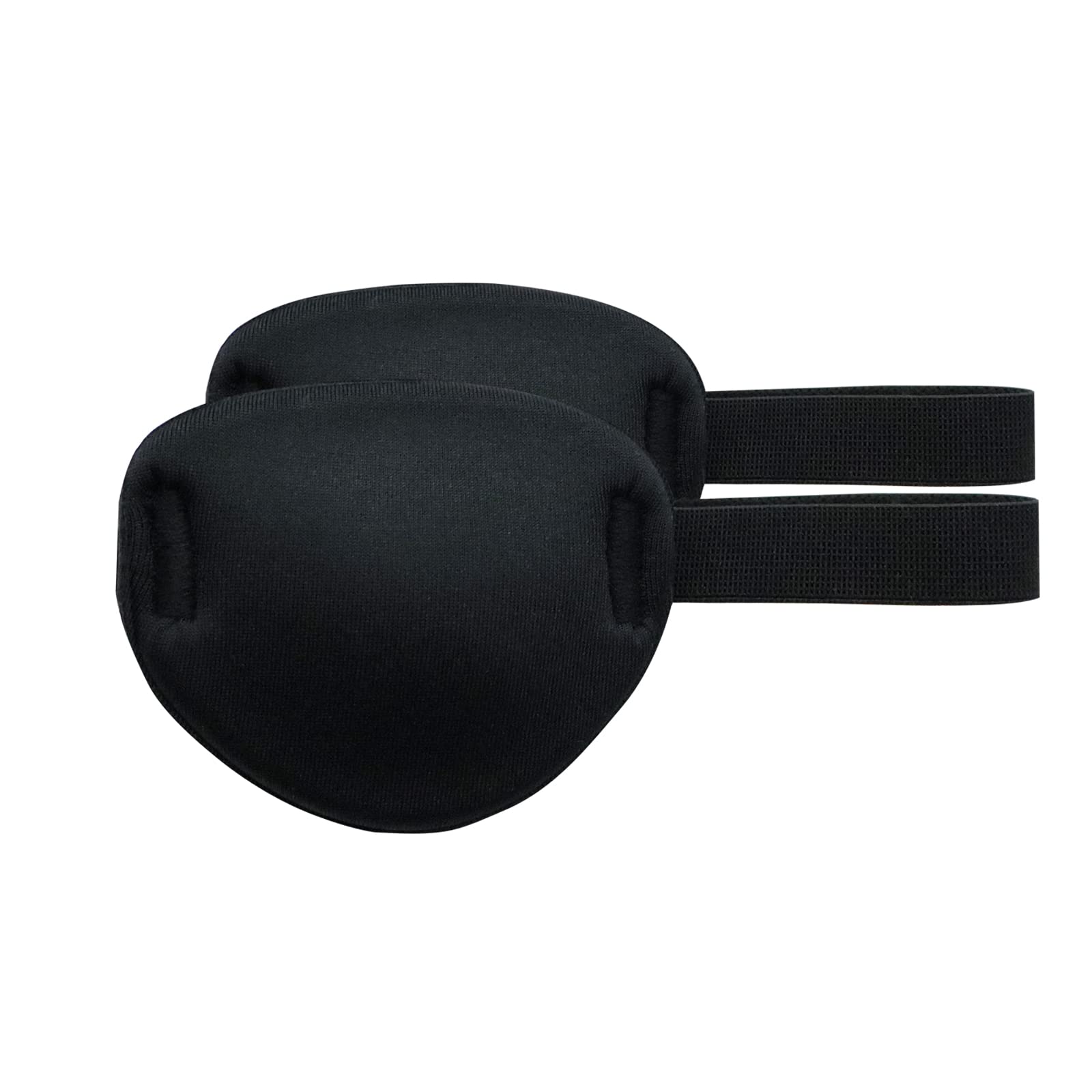 Eye Patches for Kids Black Eyepatch for Lazy Eye Medical Soft Adjustable Eye Training Set of 2 Small