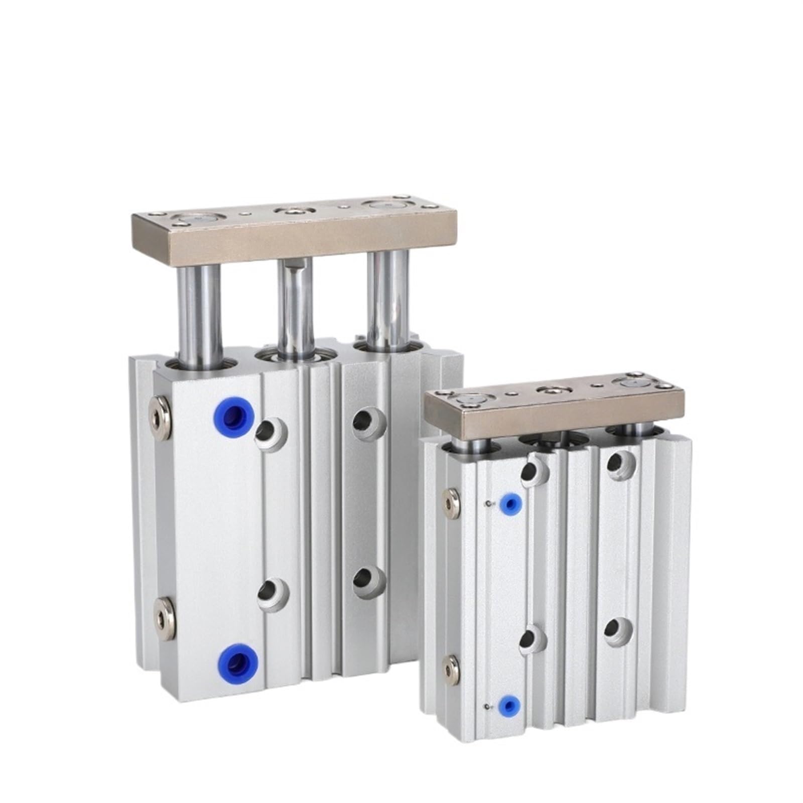 Vérin pneumatique MGPM32/40 anti-rotation à guidage par roulement pour charge latérale lourde