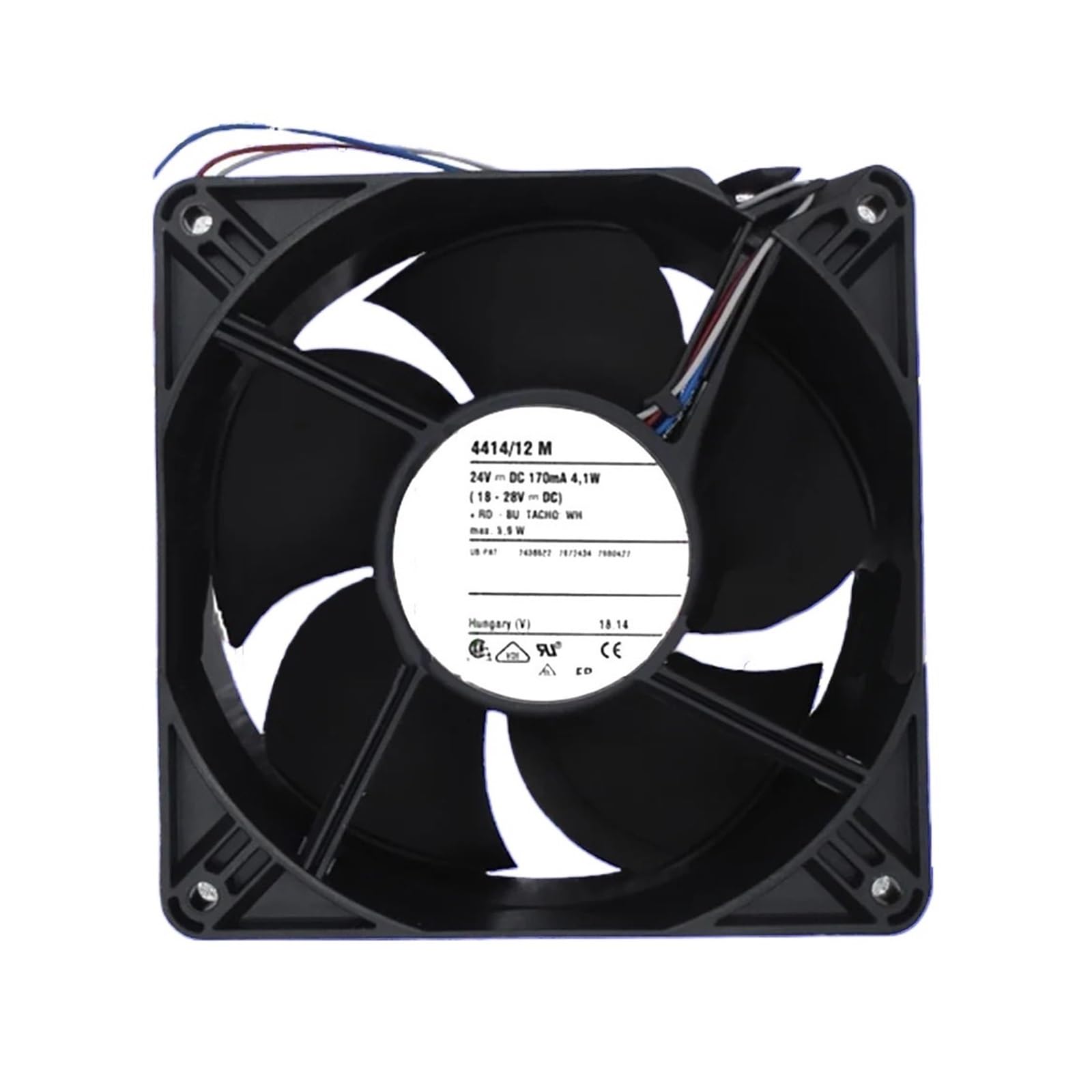 OKEWGHFL 4414/12M 24VDC 4.1W COOLING FAN 12038 120 * 120 * 38mm
