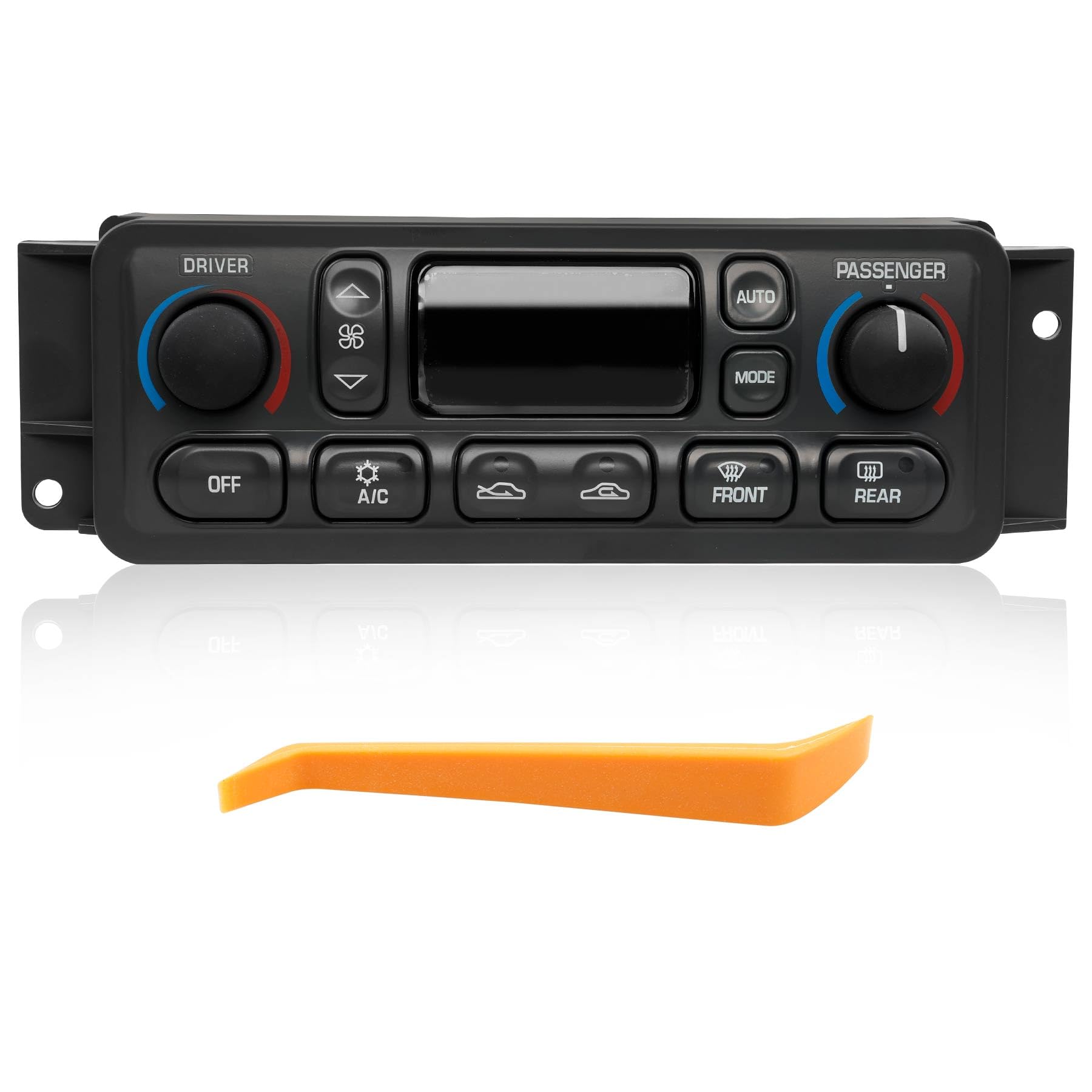 Photo 1 of 09352181 Front HVAC Climate Heater Control Unit Module A/C Air Conditioning Panel Compatible with 1997-2004 C5 Corvette 5.7L | Replaces# 16256018, 16254311, 1626603, 10345293, 09380441