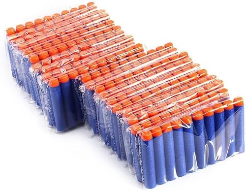 Nerf N Strike Blaster Compatible Dart Bullets, Compatible with All Elite 2.0 Series Blasters Blue (100 Blue)