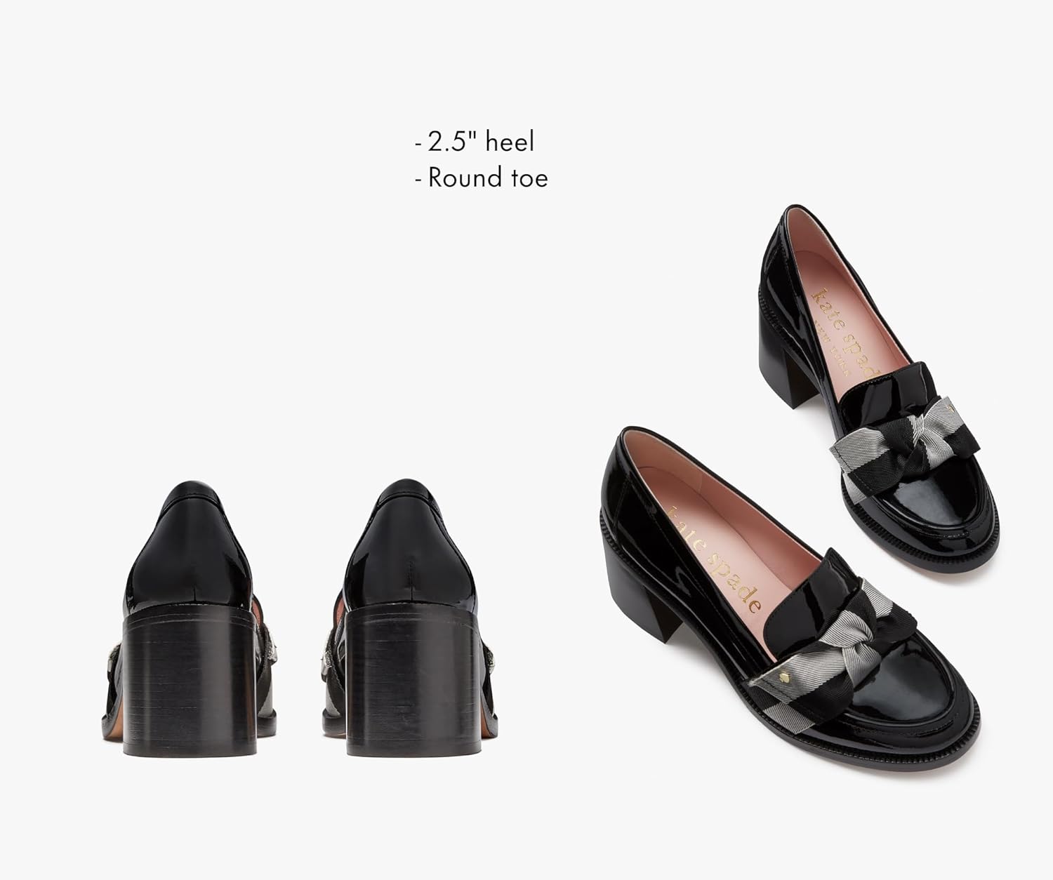 Kate Spade New York Womens Leandra Loafer Pumps - Image 3