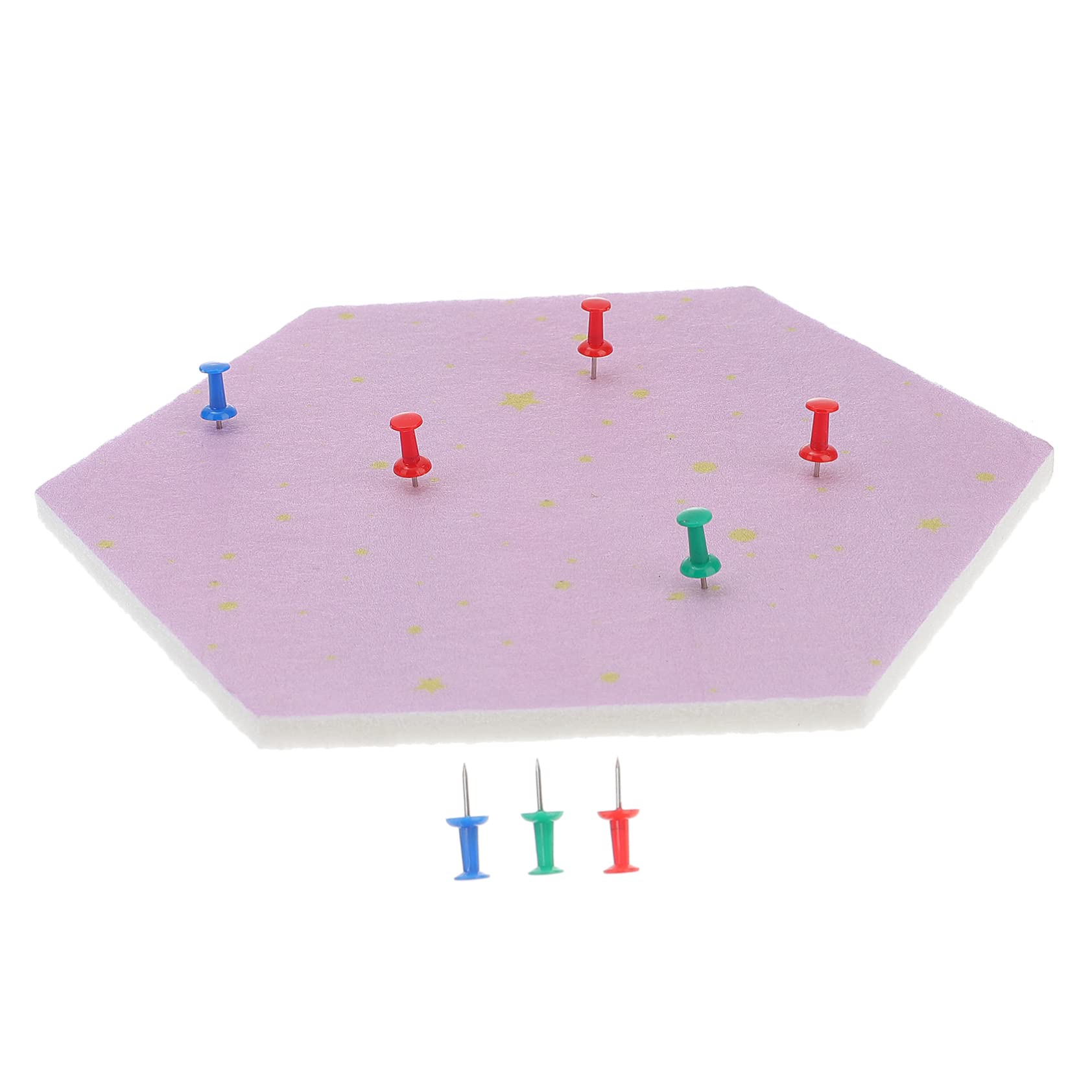 OFFSCH Large Sky Felt Wall Sticker Hexagon Felt Board Photo Wall Decor for Home