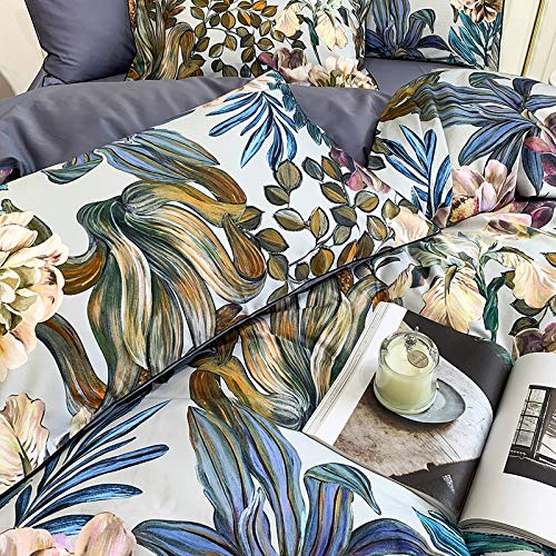 Ensemble housse de couette feuilles tropicales de qualité supérieure - 5