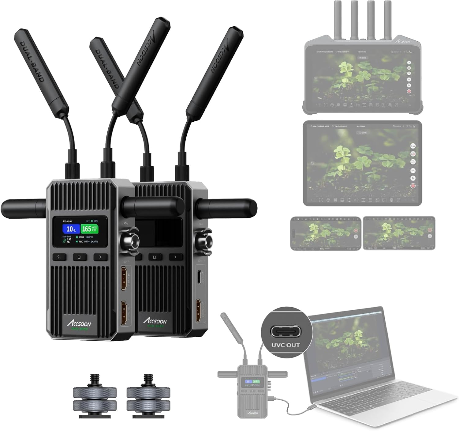 Amazon.com: Accsoon CineView 2 SDI Wireless Video Transmission