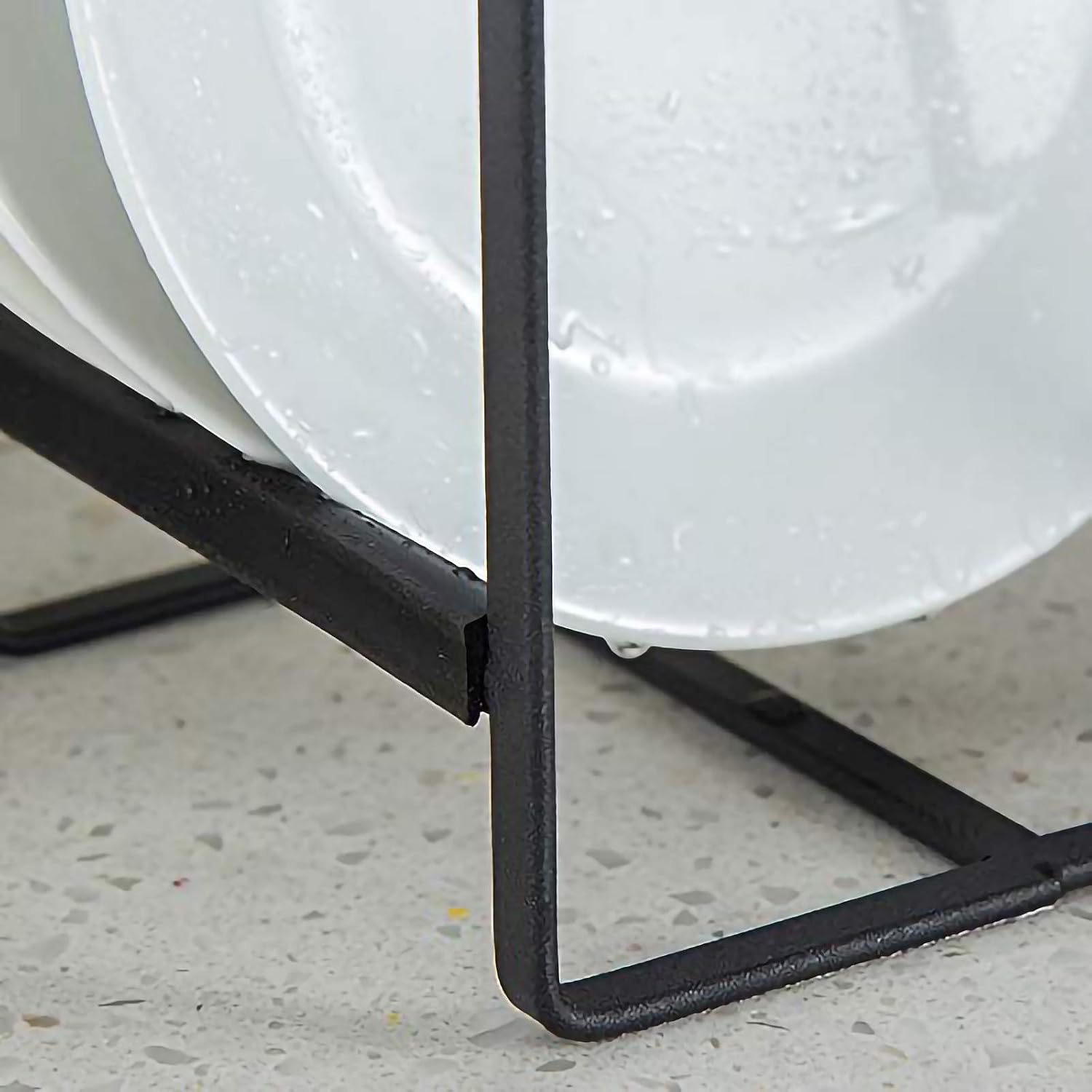 ORZ 2 Pack Plates Holder Rack Cupboard Plates Organizer for Kitchen