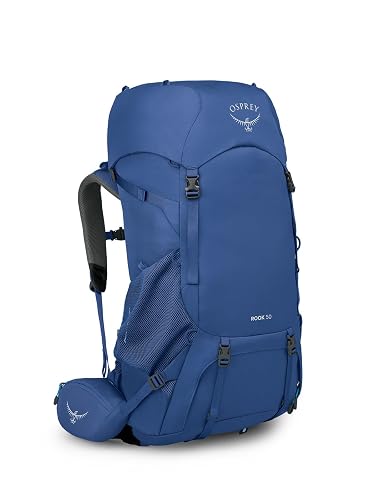 Osprey Rook 50L Men's Backpacking Backpack, Blue OS