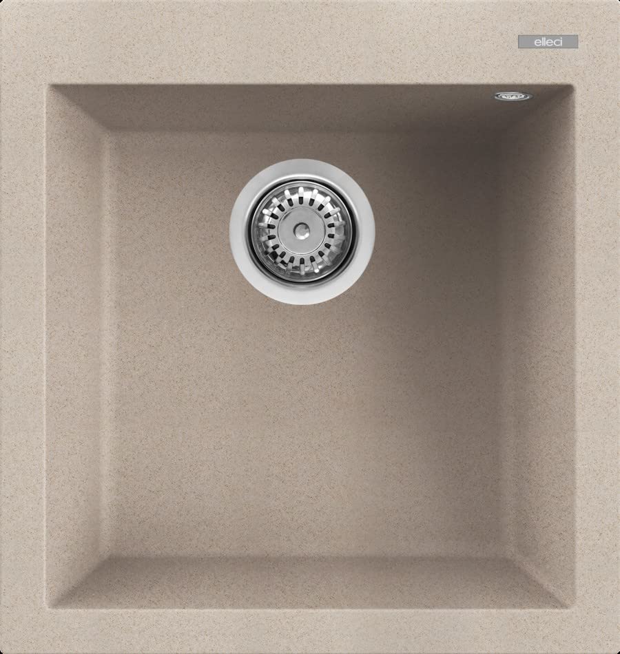 Lavello da cucina 1 Vasca 47 x 50 cm colore Avena - LGQ10251
