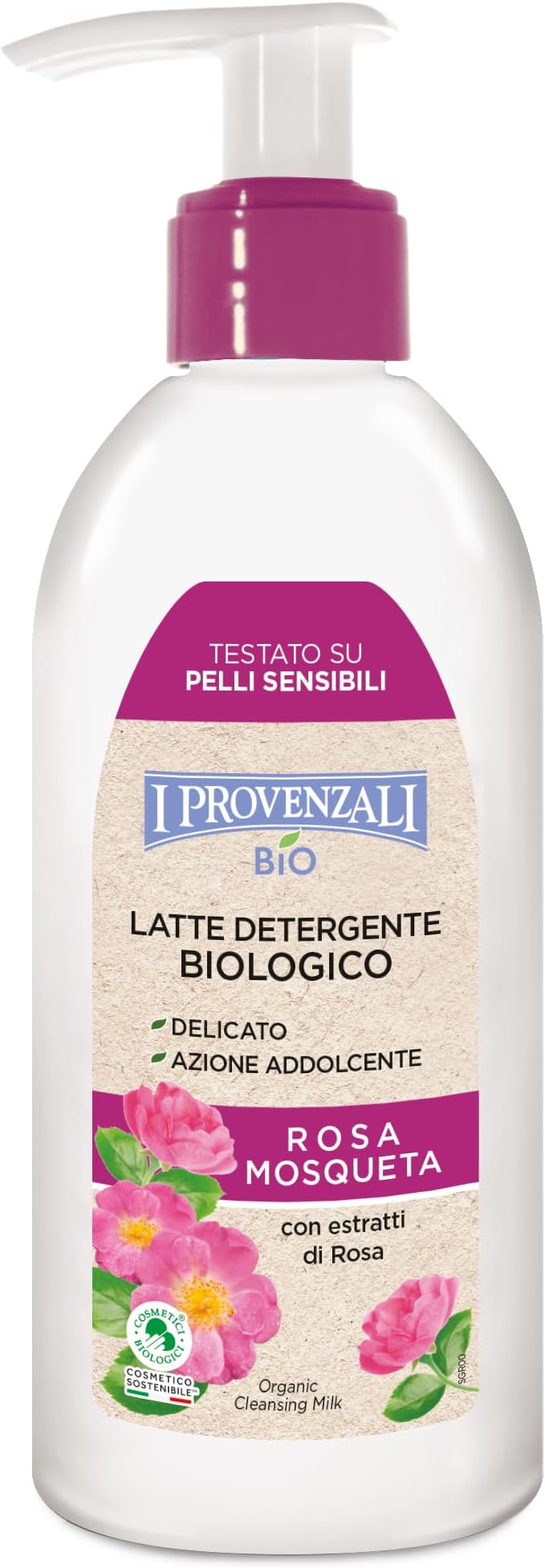 Organic Cleansing Milk Rose Mosqueta 200