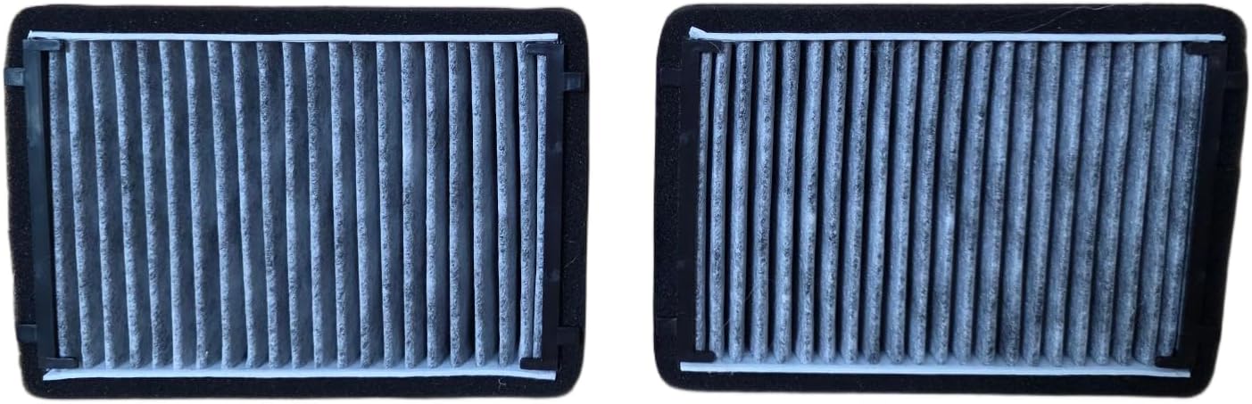 L209778 Activated Carbon Filter L156225 (2PCS) Compatible with John Deere 6105M 6105R 6110M 6115M 6120 6220 6120M 6125M 6130M 6140M 6145M 6150M 6155M 6170M 6175M 6190R Tractors