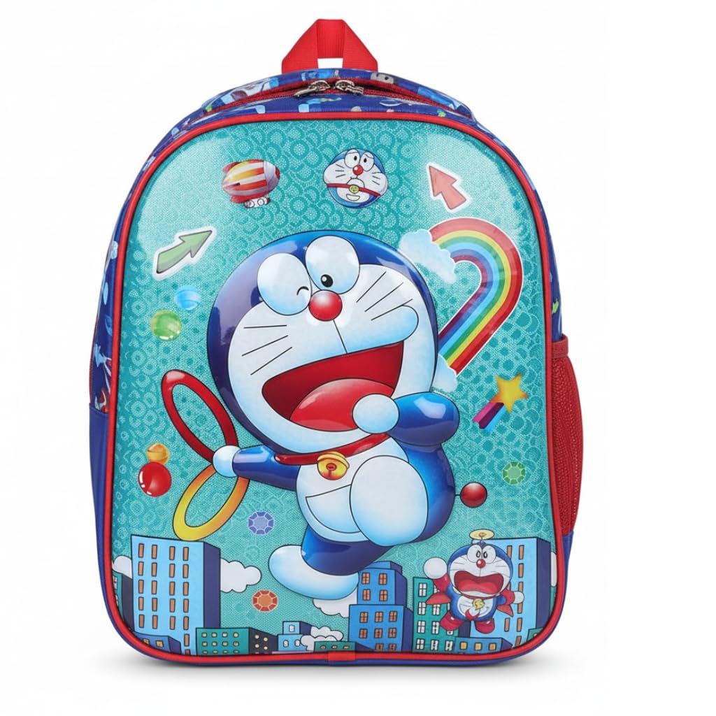 stylbase Kids School Backpack | Premium Multi-Print Bag for Boys & Girls | Spacious Compartments, Lightweight & Durable | Ideal for School, Tuition & Daily Use-picture-2