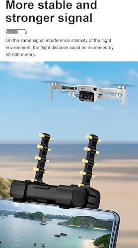 Miniatura 6 de Antenna Range Extender Yagi-UDA 5.8 GHz Signal Booster for DJI Mini 2  DJI Mini 2 SE Drone, More Safety for Flying Specific Accessories (DJI Mini 2