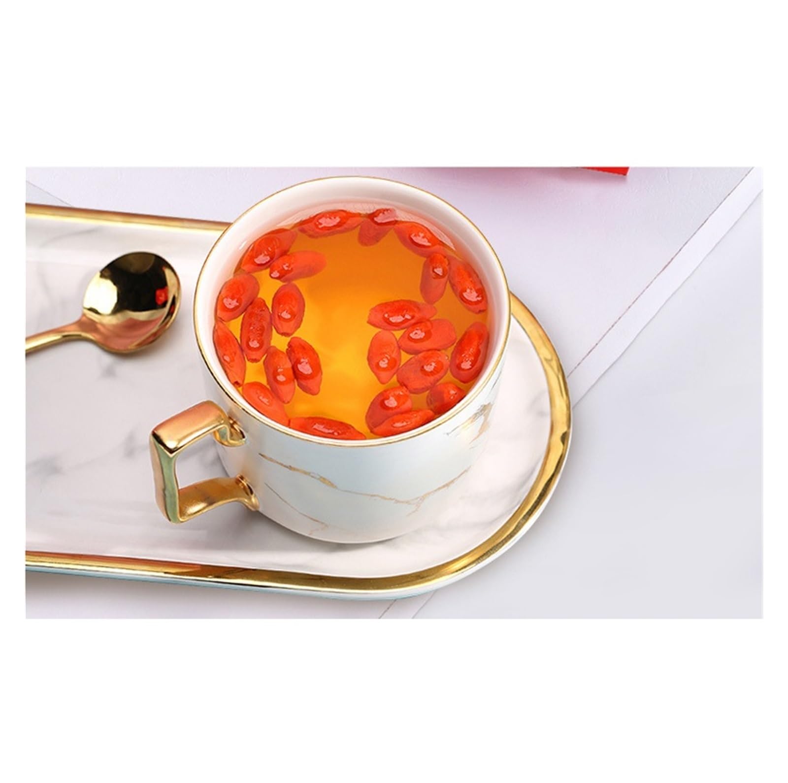 Goji-Beeren, einzeln verpackte, verzehrfertige Trockenfrüchte, können in Wasser eingeweicht oder in Suppen verwendet werden(1000g)