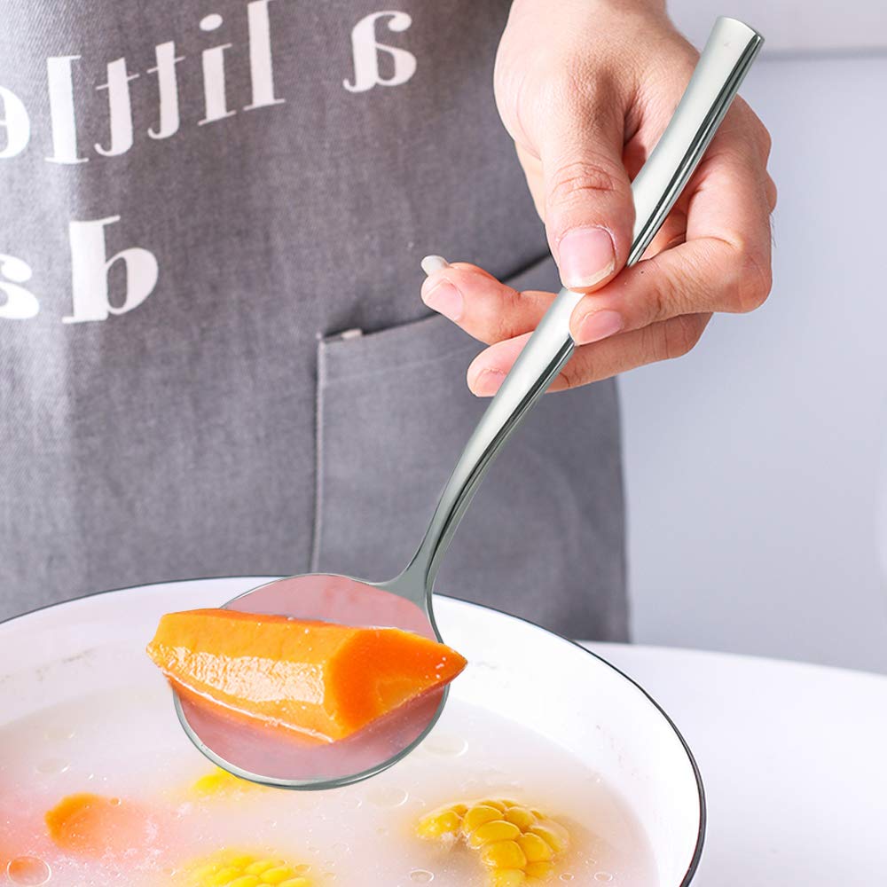 Sonline - Ustensiles De Cuisine En Acier Inoxydable - 5 Pièces - Enseble De Louches De Cuisine