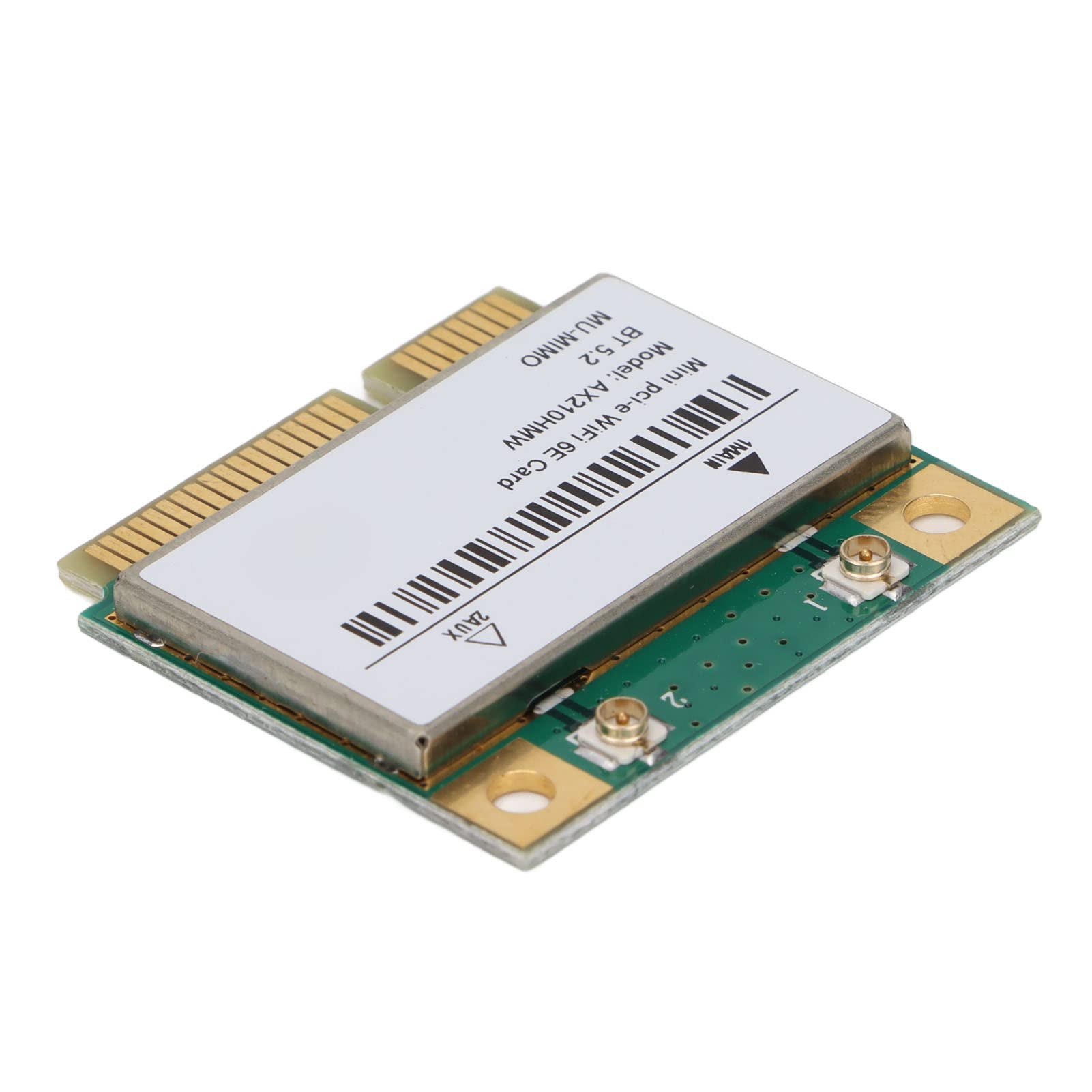 Carte Réseau Fil Haute Vitesse 2.4GHz 5GHz 6GHz pour Les Jeux et Le Streaming, Adaptateur Mini PCIe Durable