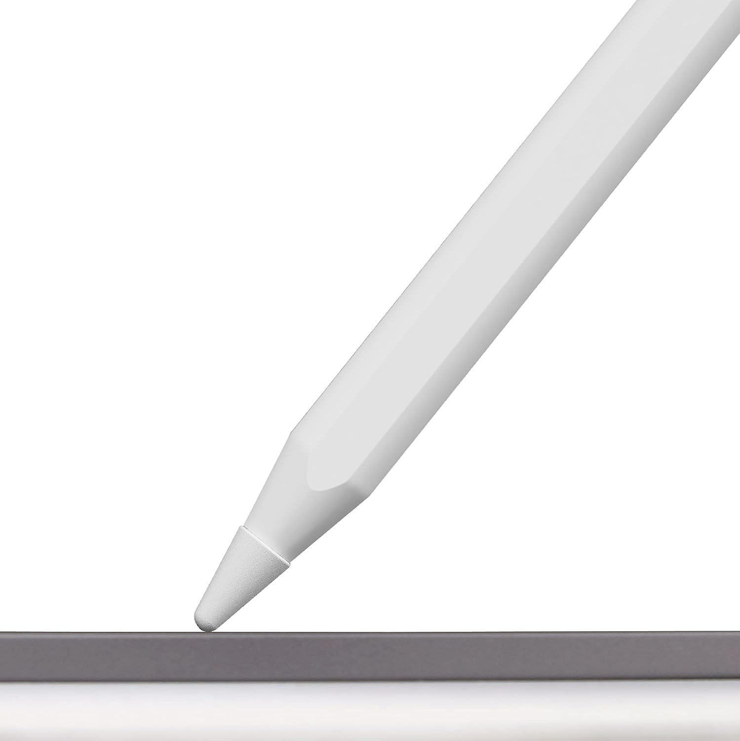 ifeli All-in-One Silicone Tip Replacement for Apple Pencil Silicone Pen Nibs for iPad Pencil (Normal Black, 2pcs)